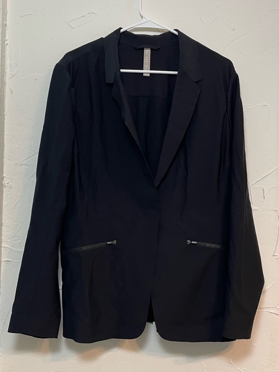 Athleta Jackets & Blazers - Athleta Sporty Women's Blazer Jacket | Minimalist Athleisure | Black Size 16